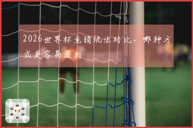 2026世界杯竞猜玩法对比，哪种方式更容易盈利